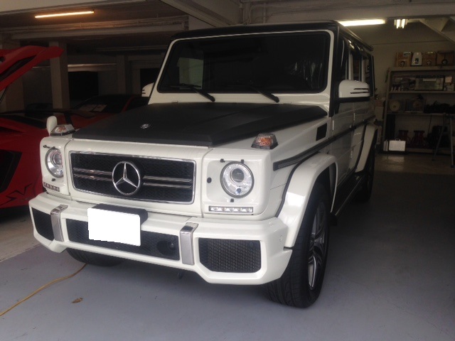 G63ﾋｯﾁ取り付け1