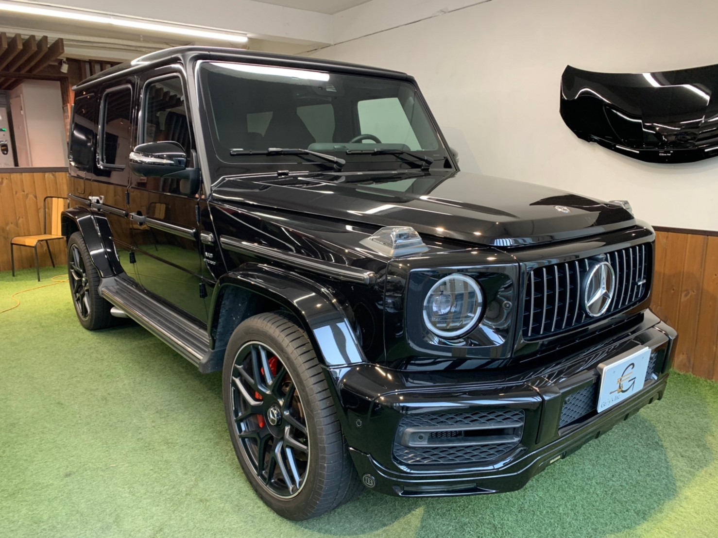 メルセデスＡＭＧ Ｇ６３にＢＲＡＢＵＳ製フロントリップを取り付け ...