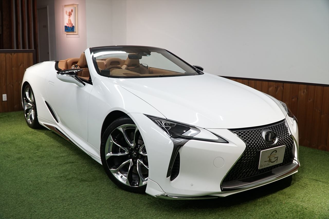 2021年モデル LEXUS LC500コンバーチブル 国産自動車メーカーの最上位 