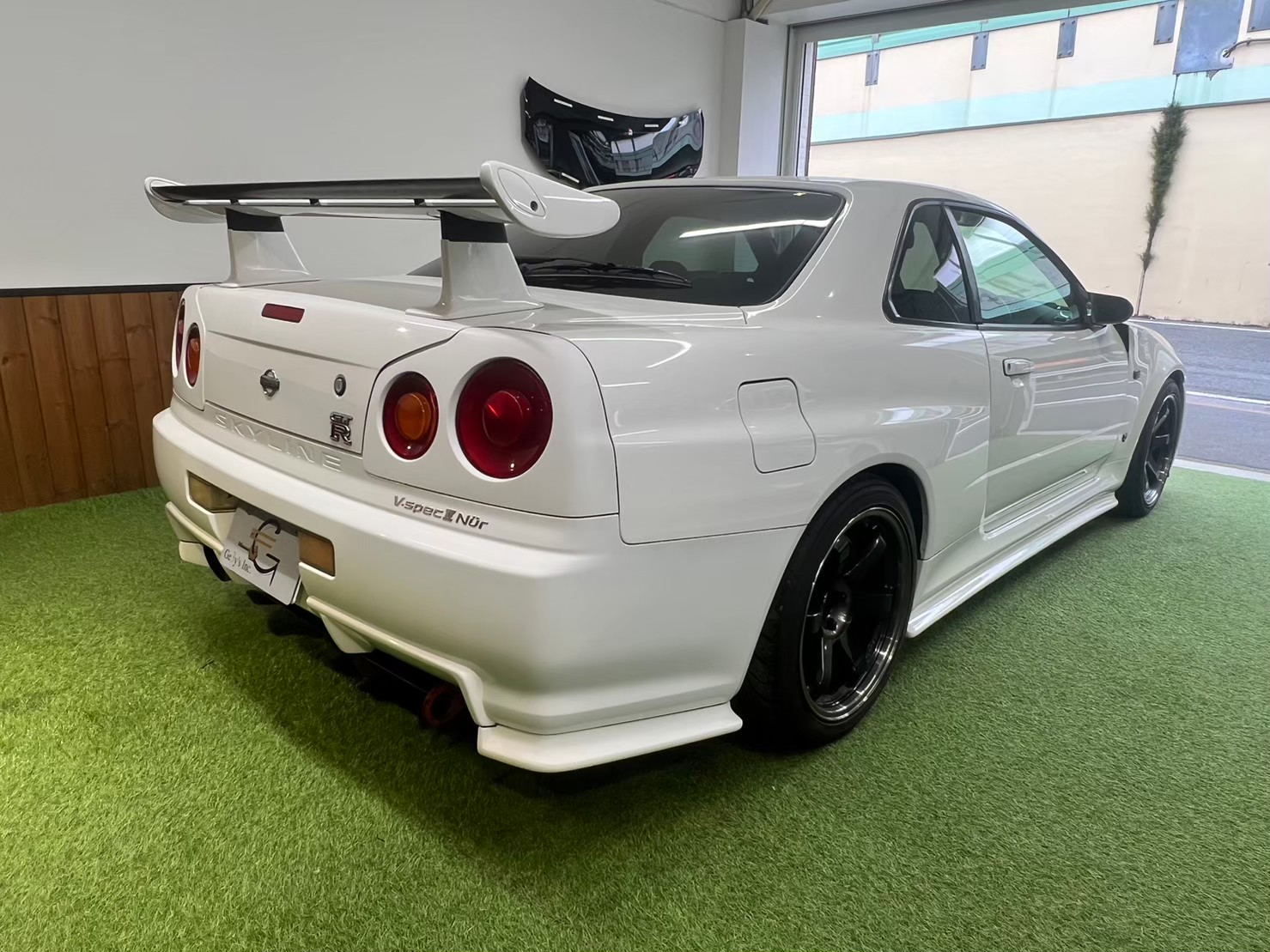 自動車【新品未使用】スカイラインGT-R マッドフラップ 泥除け 左右セット 日産純正